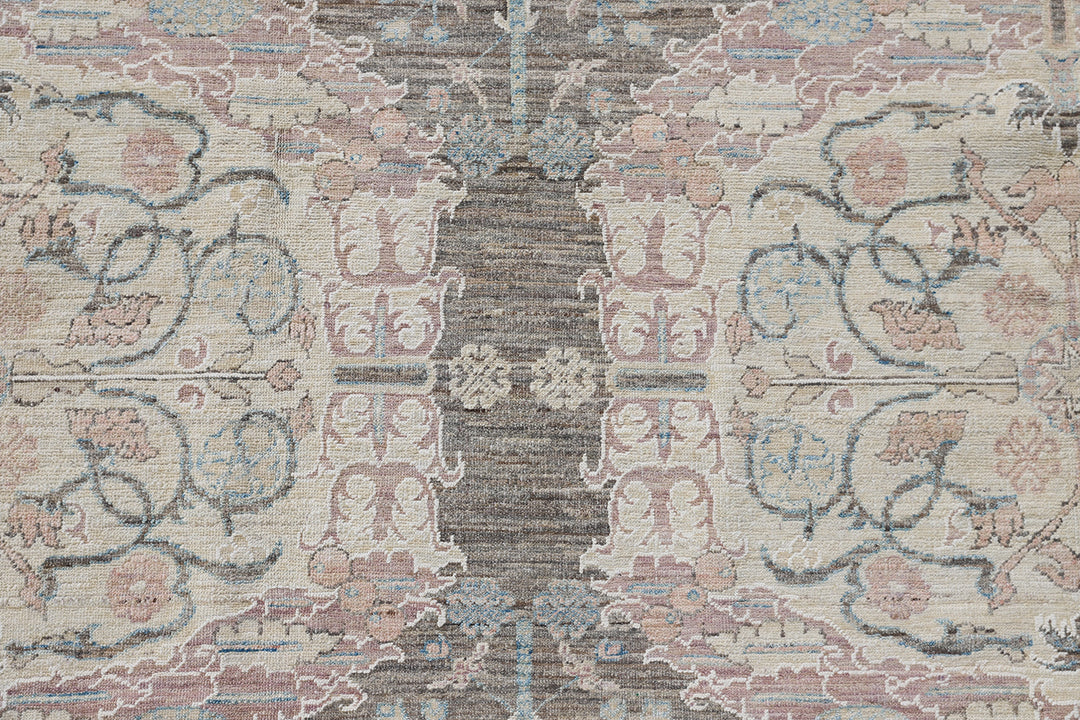 10'x14' Fine Gray Spanish Design Ariana Transitional Rug