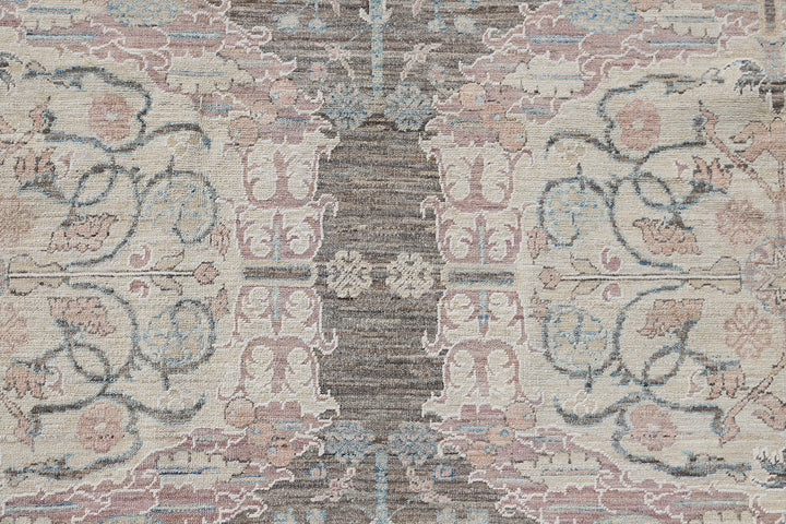 10'x14' Fine Gray Spanish Design Ariana Transitional Rug