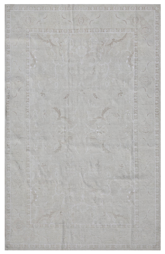 6x9 Soft Color Wool And Cotton Ariana Luxury Polonaise Design Rug