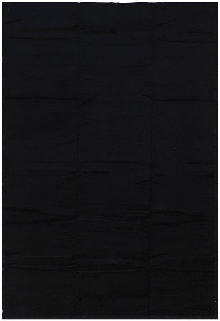 10'x15' Ariana Moroccan Style Solid Black Ariana Barchi Collection Rug