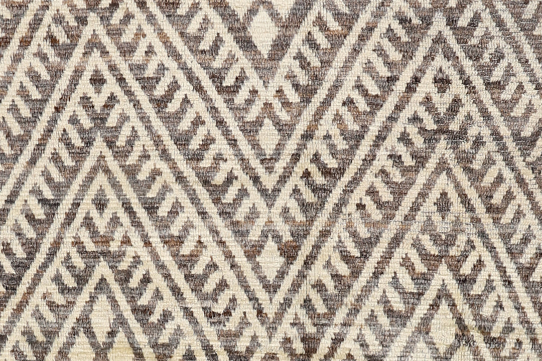 9'x12' Ariana Moroccan Style Geometric Earth Tone Barchi Rug