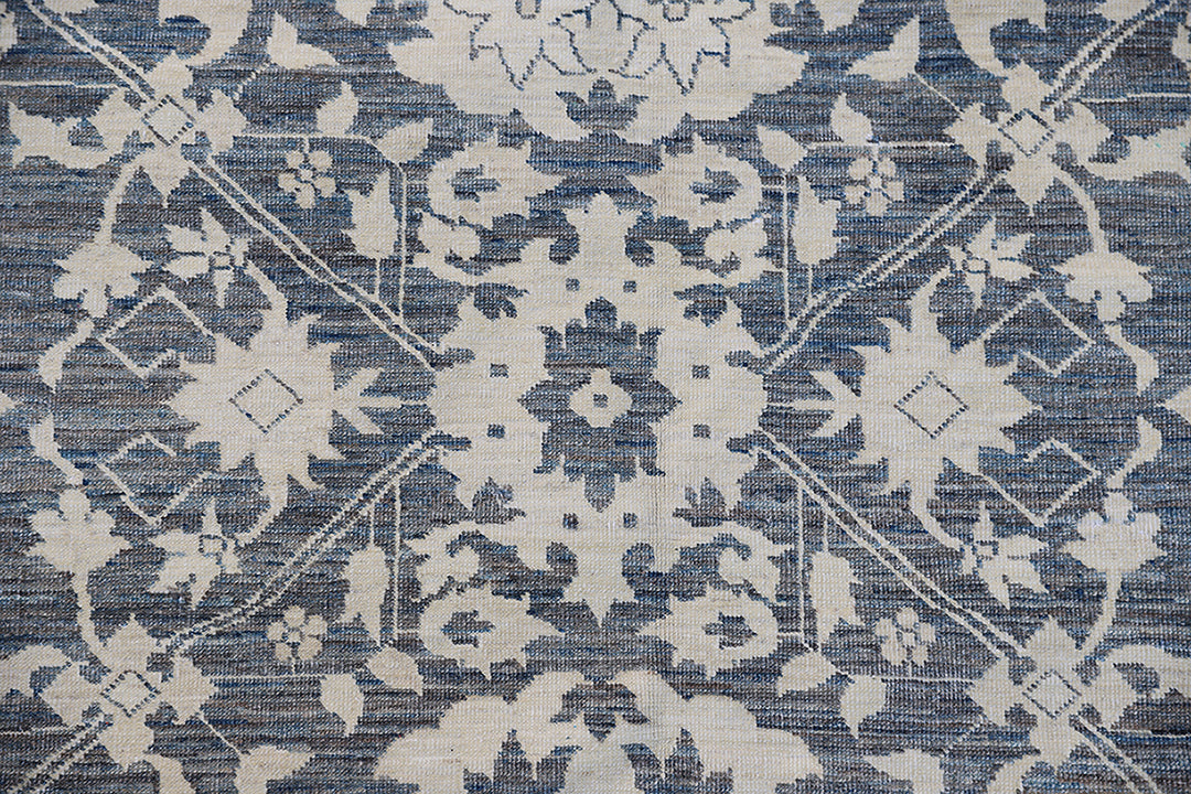 Navy and White | Agra Design | Luxury Palace Rug