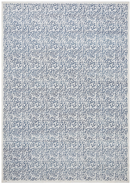 10'x14' Millefleur Design Cotton and Wool Floral Design Ariana Modern Rug