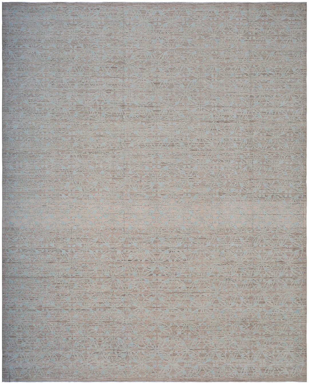 9'x12' Wool Rug | Ariana Modern Brown Blue Transitional Rug