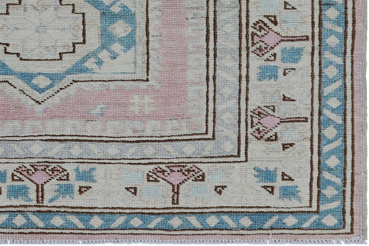 3'x4' Ariana Caucasian Design Hazara Rug