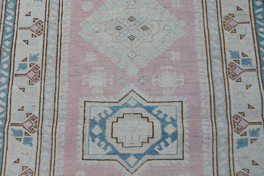 3'x4' Ariana Caucasian Design Hazara Rug