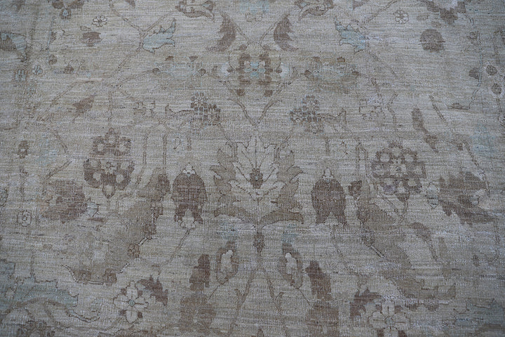 10'x14' Ariana Large Ivory White Mauve Blue Polonaise Design Luxury Collection Rug