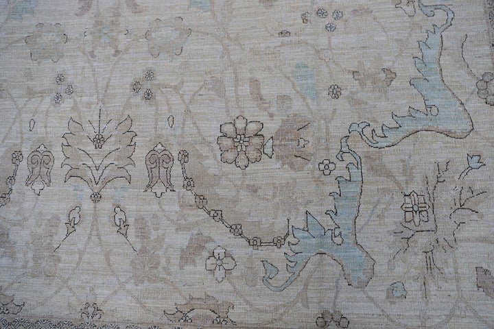 10'x14' Ariana Large Ivory White Mauve Blue Polonaise Design Luxury Collection Rug