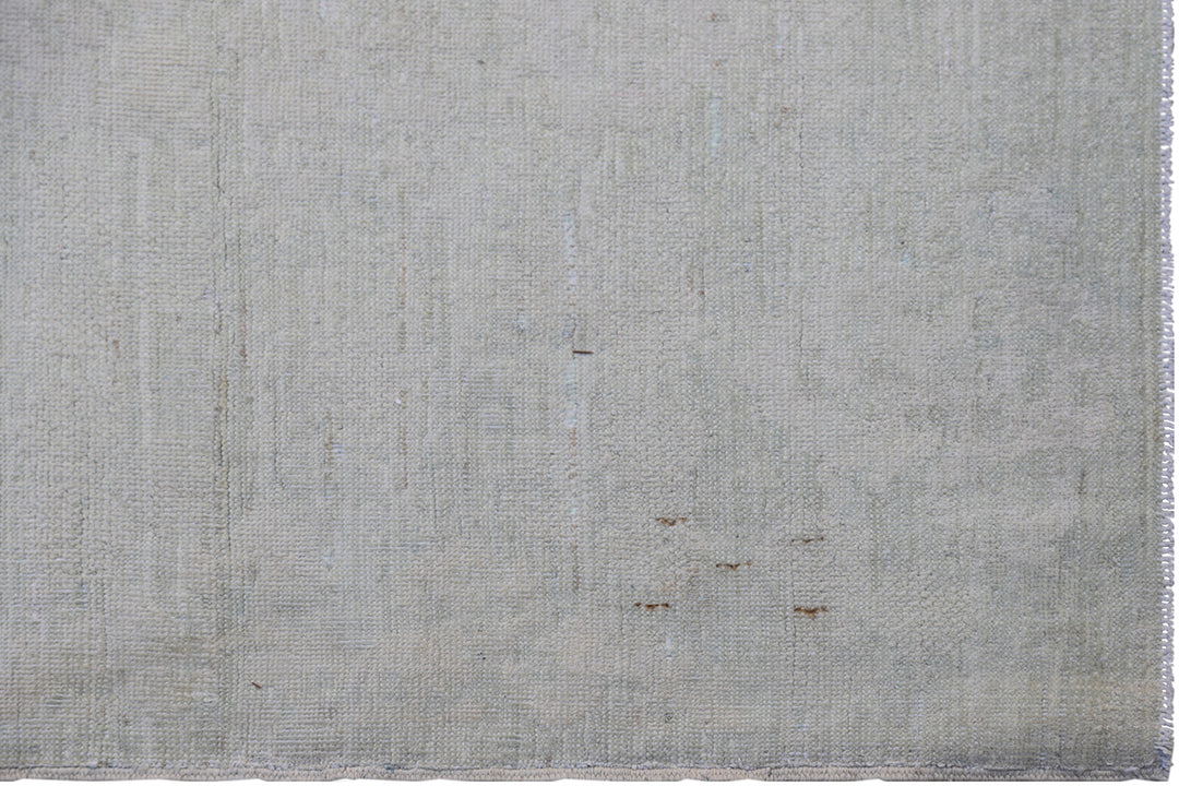 10'x14' Ariana Large Soft Green Silk and Wool Ottoman Design Luxury Area Rug