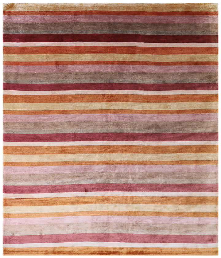 8'x10' Contemporary Modern Striped Rug