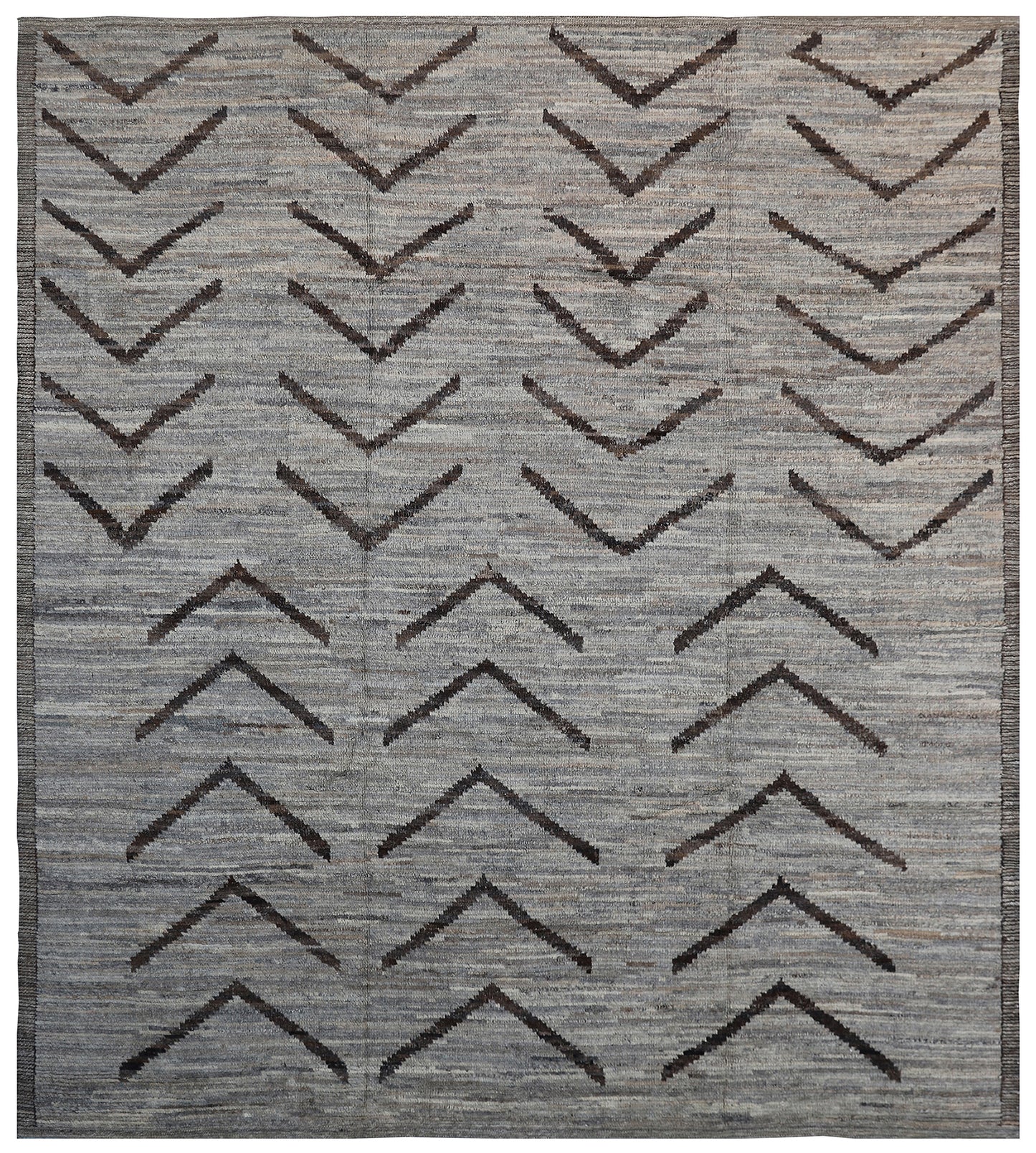 9'x10' Ariana Moroccan Style Taupe Brown Barchi Rug