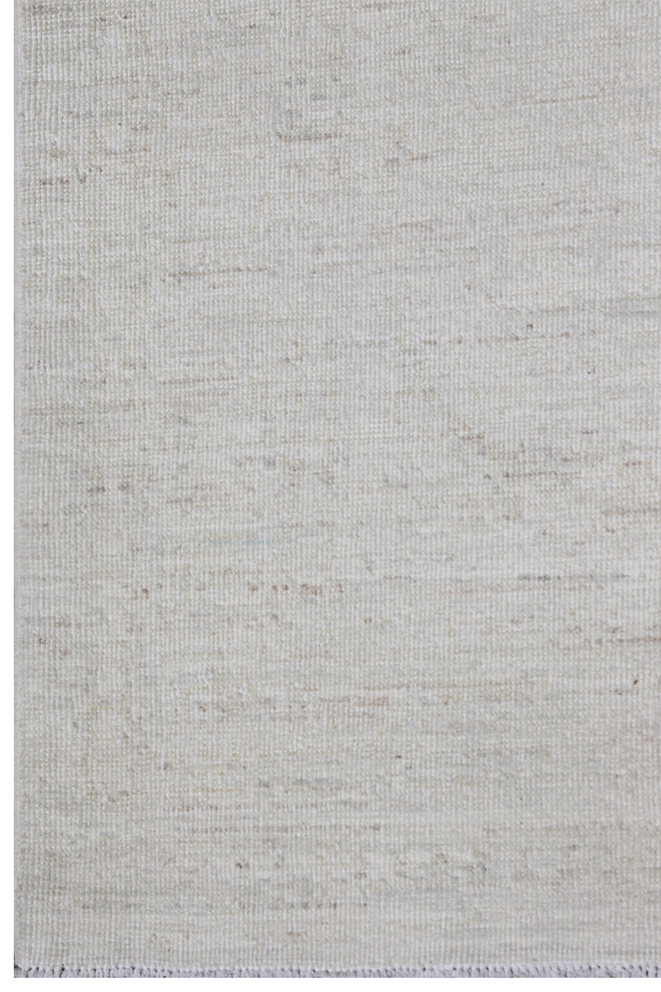 3’x12’ Ariana Transitional Washed-Out Wool Runner Rug – Soft Neutral Design