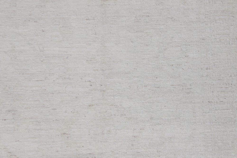 3’x12’ Ariana Transitional Washed-Out Wool Runner Rug – Soft Neutral Design