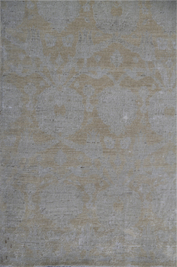 3'x12' Pale White Agra Runner Rug – Hand-Knotted Wool | Ariana Vintage