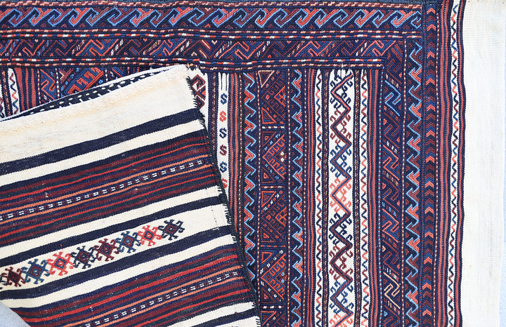 Vintage Tribal Persian Bag-face | Wool Bag
