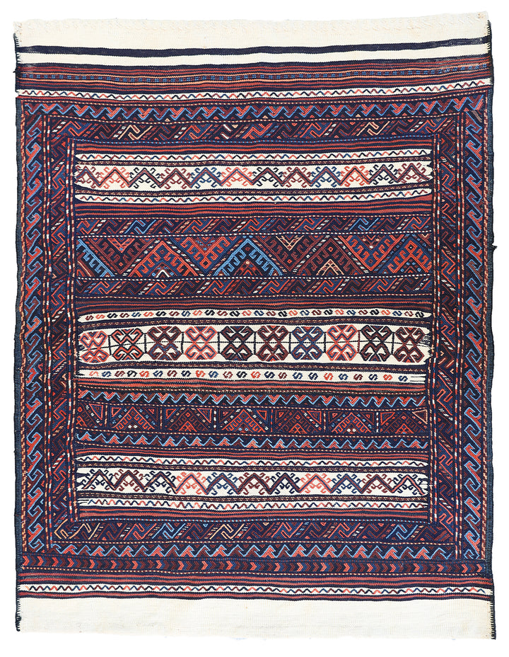 Vintage Tribal Persian Bag-face | Wool Bag