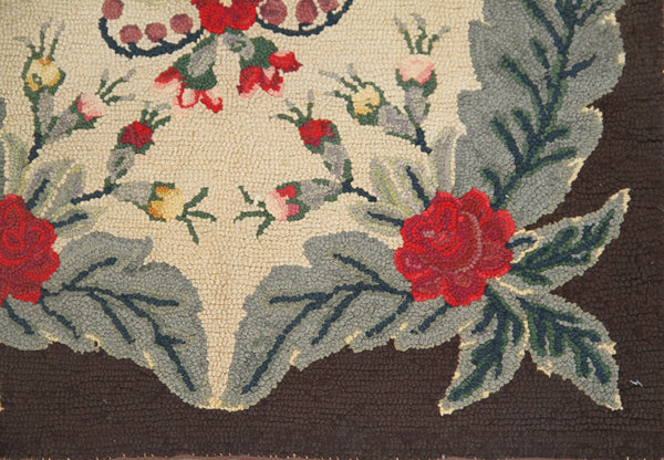 Antique American Hooked Rug | New England Antique Rug