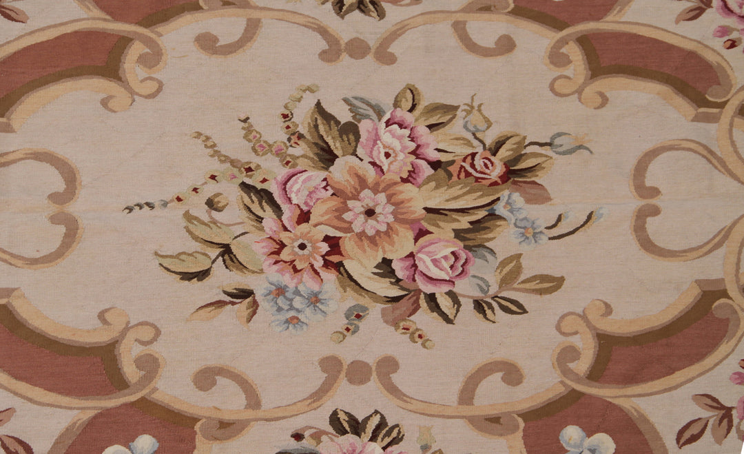 10'x14' French Aubusson Rug | Classic French Area Rug