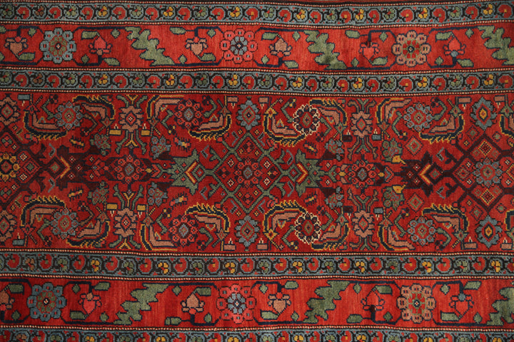 4'x10' Runner Rug | Vintage Persian | Hamadan Runner Rug