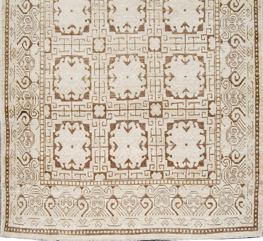 4'x16' Afghan Runner | Ariana Samarkand Wide and Long Runner Rug