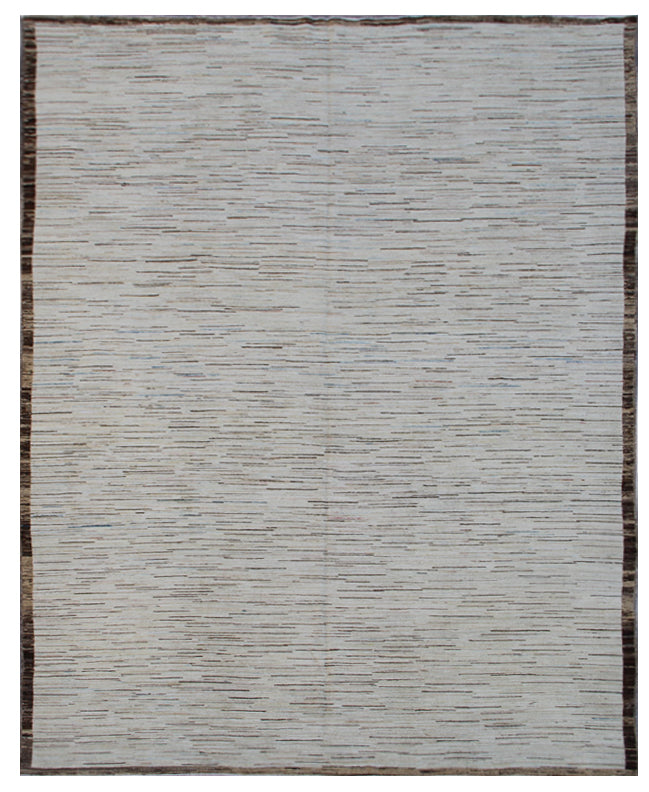 7'x10' Area Rug | Earth Tone | Stria | Ariana Modern