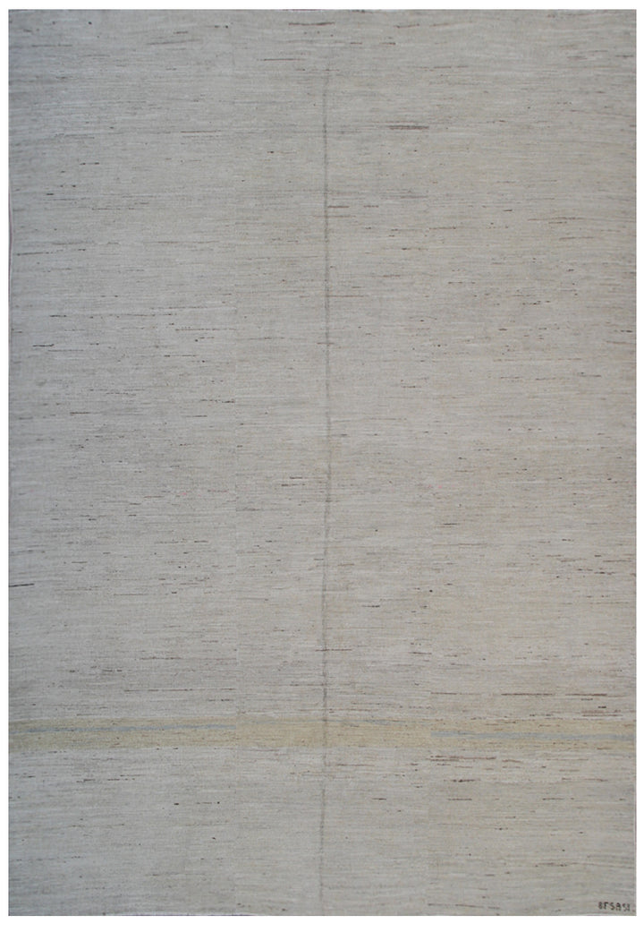 6'x9' Ariana Medium Modern Washed-Out Hand Knotted Wool Rug