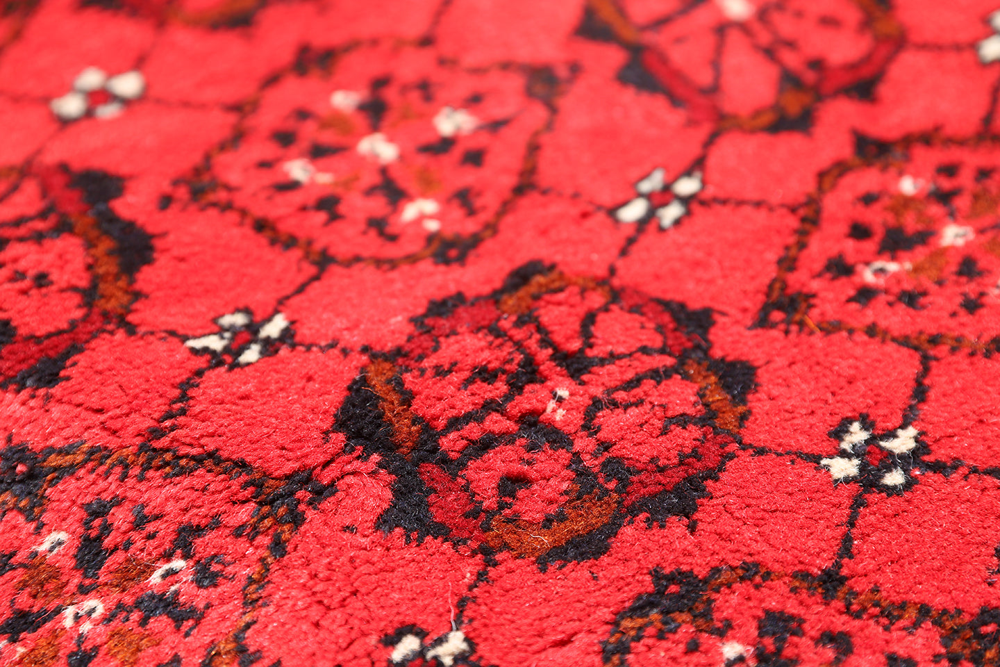 8'x12' Red Afghan Bashiri Rug
