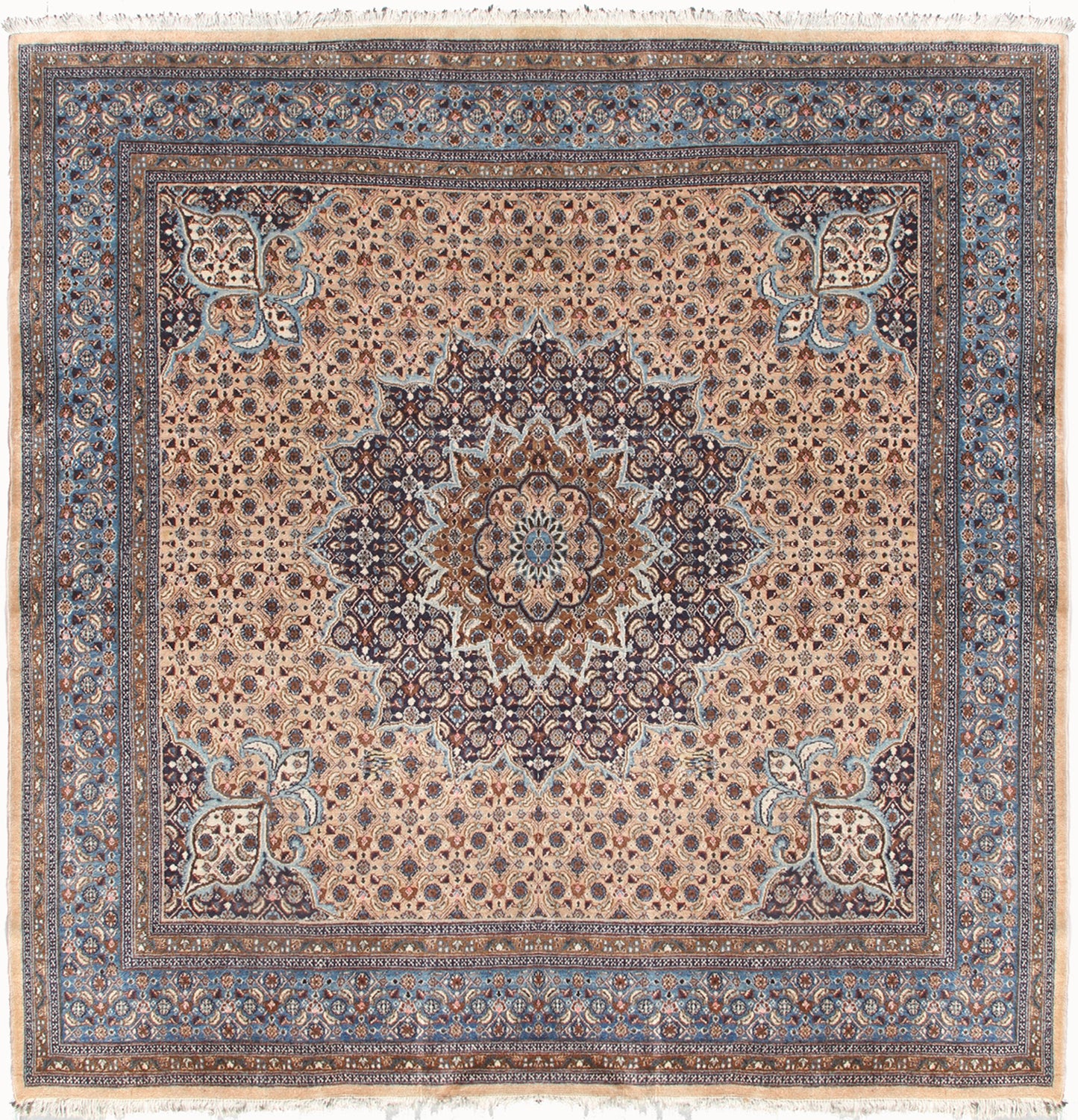 9'x9' Persian Tabriz Rug