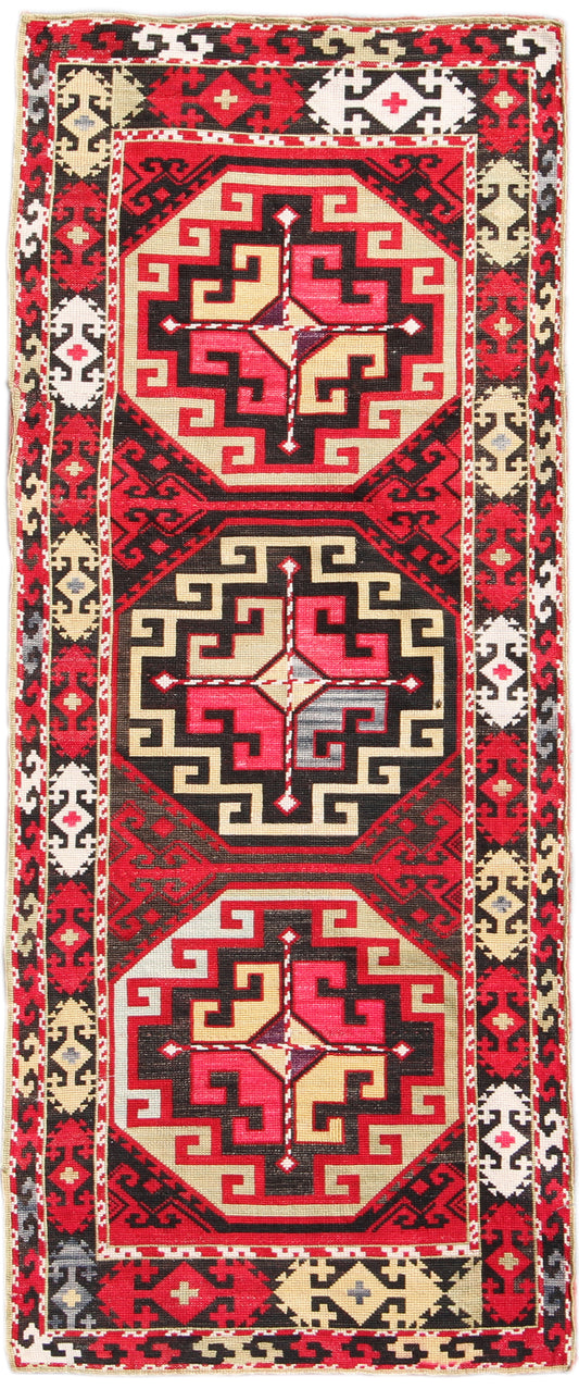 2x5 Uzbek Needlepoint Suzani Textile