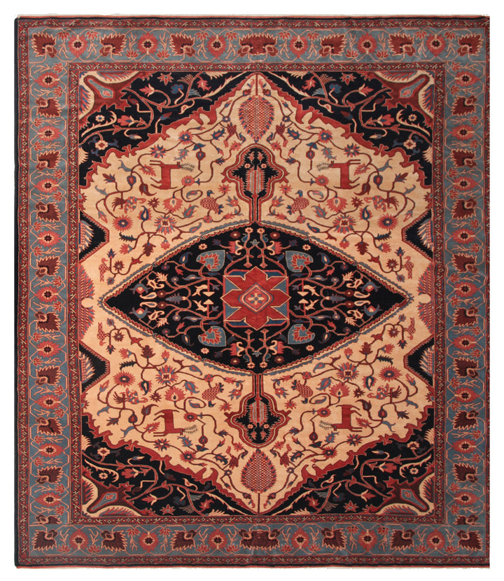 10'x11' Very Fine quality All Wool Serapi Design Rug