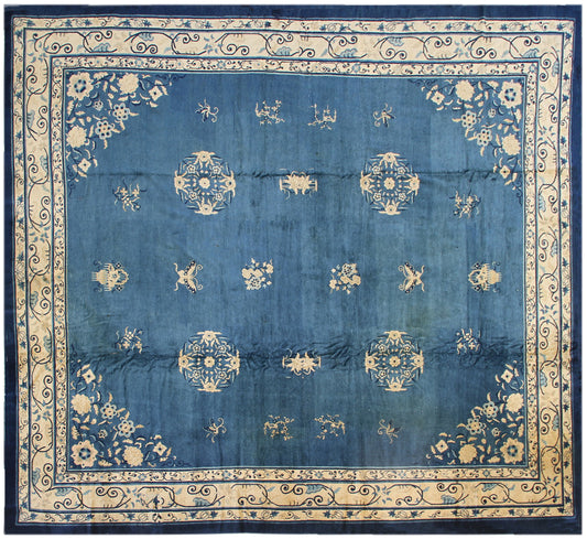 11x12 Blue Antique Peking Rug