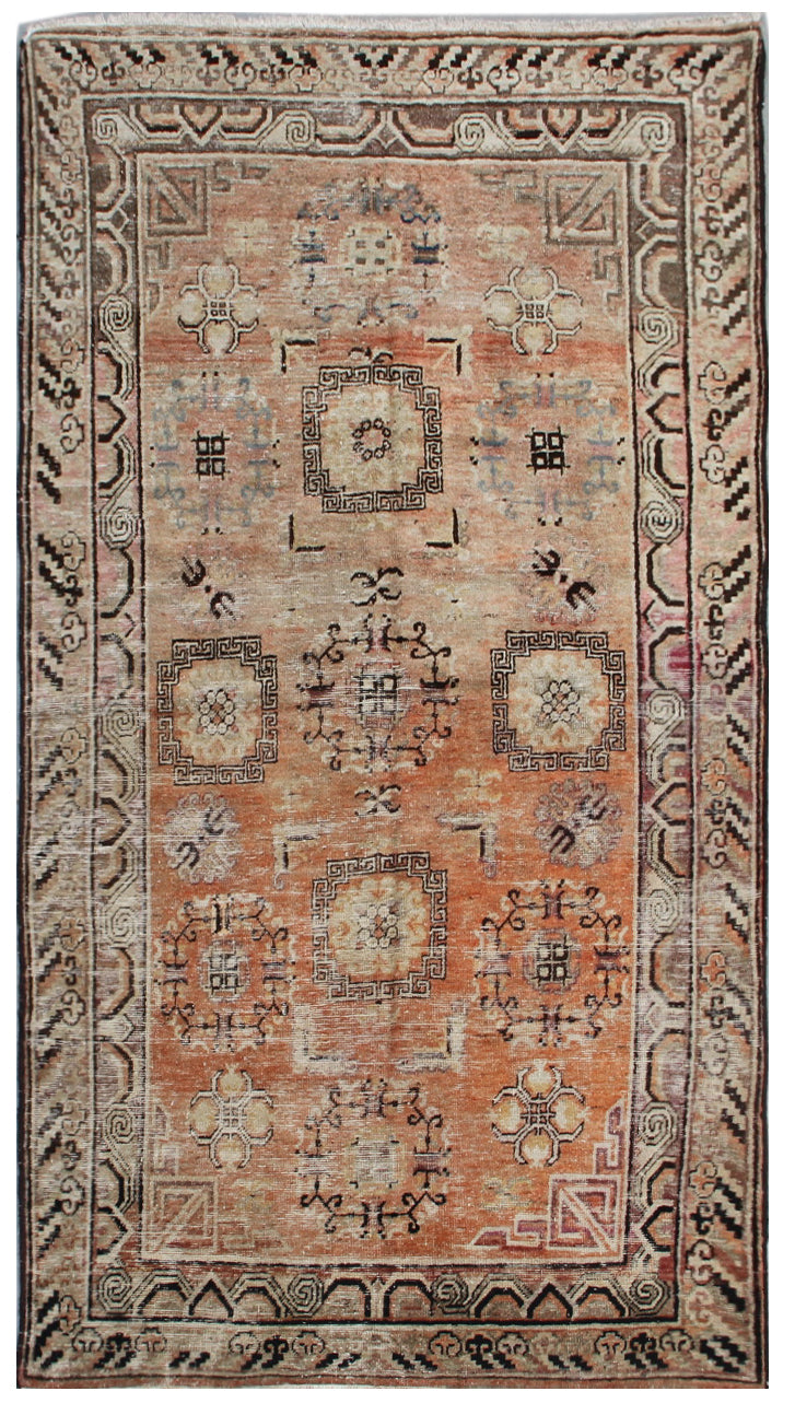 8.02 x 4.04 Antique Samarkand