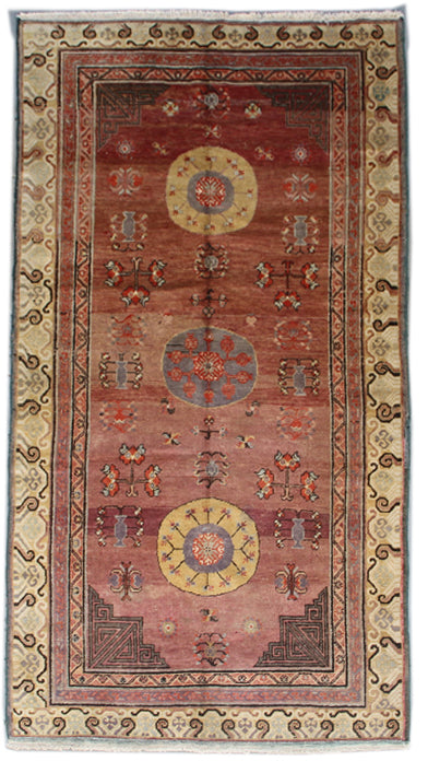 8.04 x 4.04 Antique Samarkand