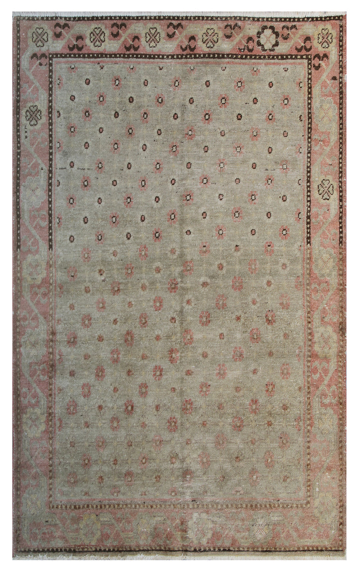4'x7' Antique Samarkand