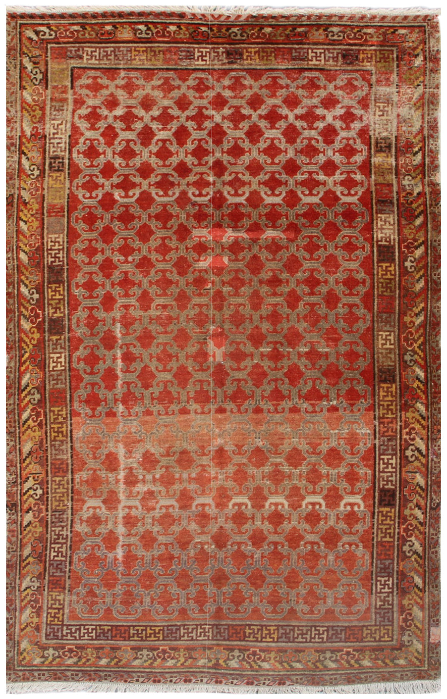 8.03 x 4.10 Antique Samarkand