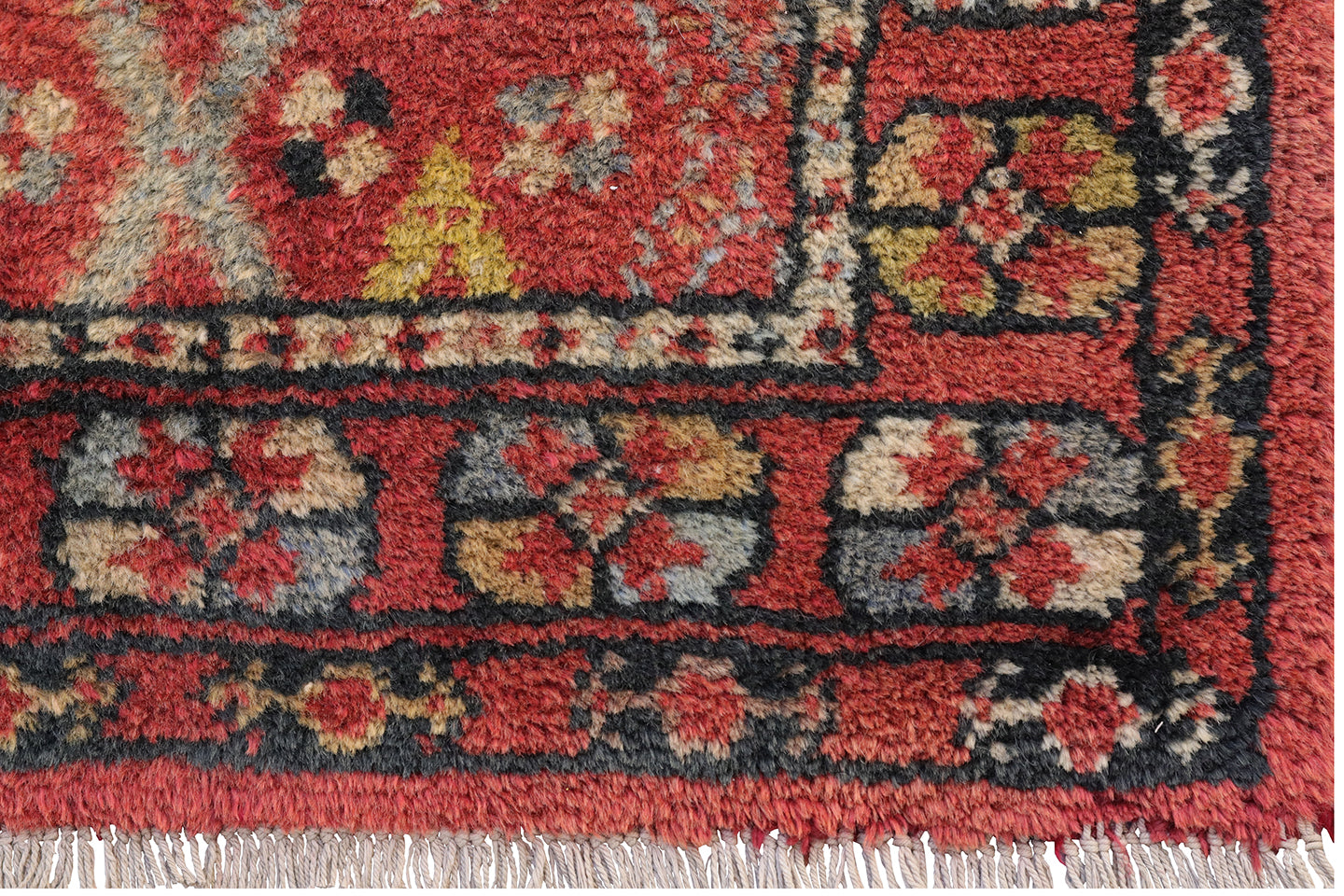 10x13 Vintage Ersari Bashir Design Main Carpet