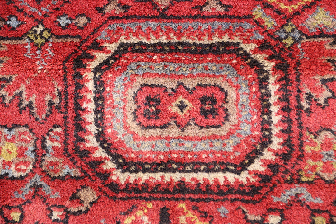 10x13 Vintage Ersari Bashir Design Rug