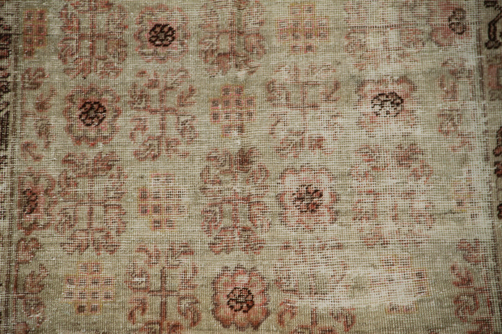 Vintage Wool Area Rug | Antique Samarkand Rug