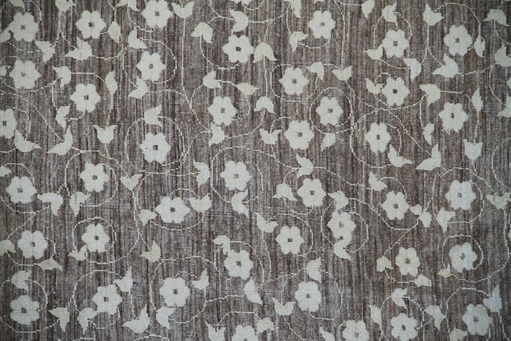 Ariana Transitional Floral Wool & Silk Runner - 5' x 24'