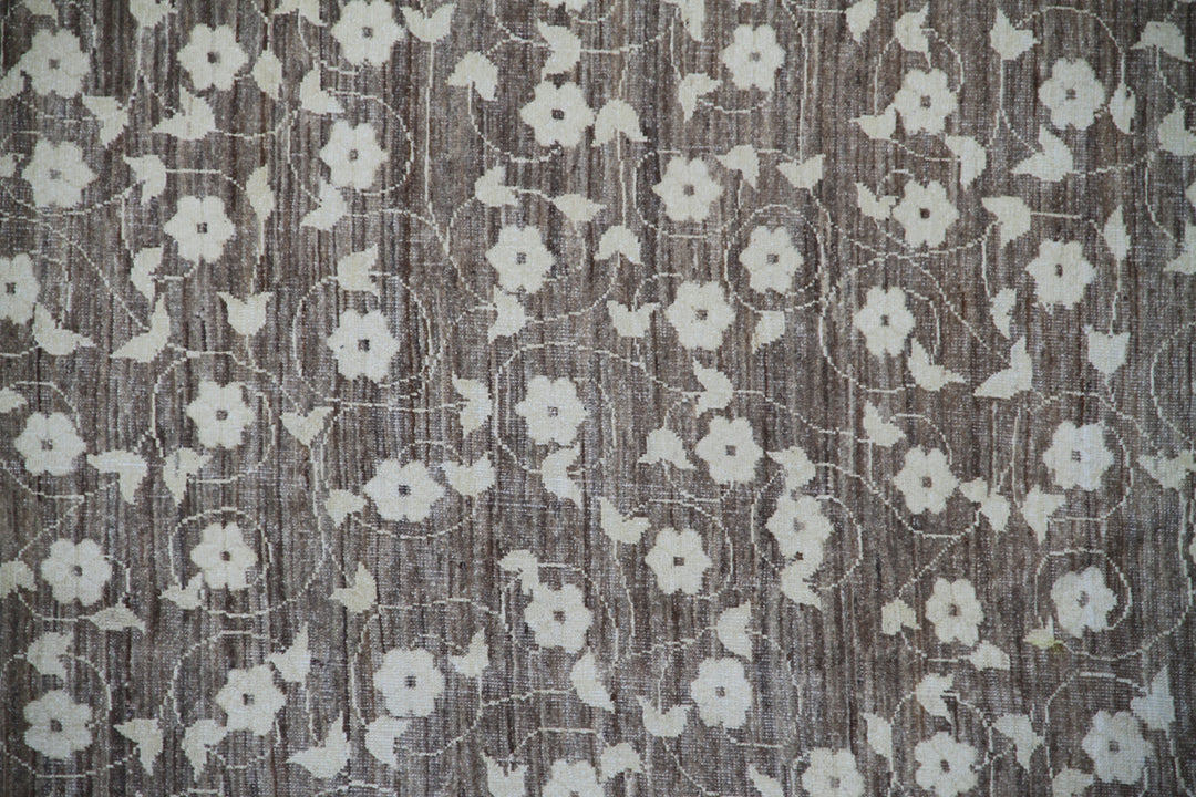 Ariana Transitional Floral Wool & Silk Runner - 5' x 24'