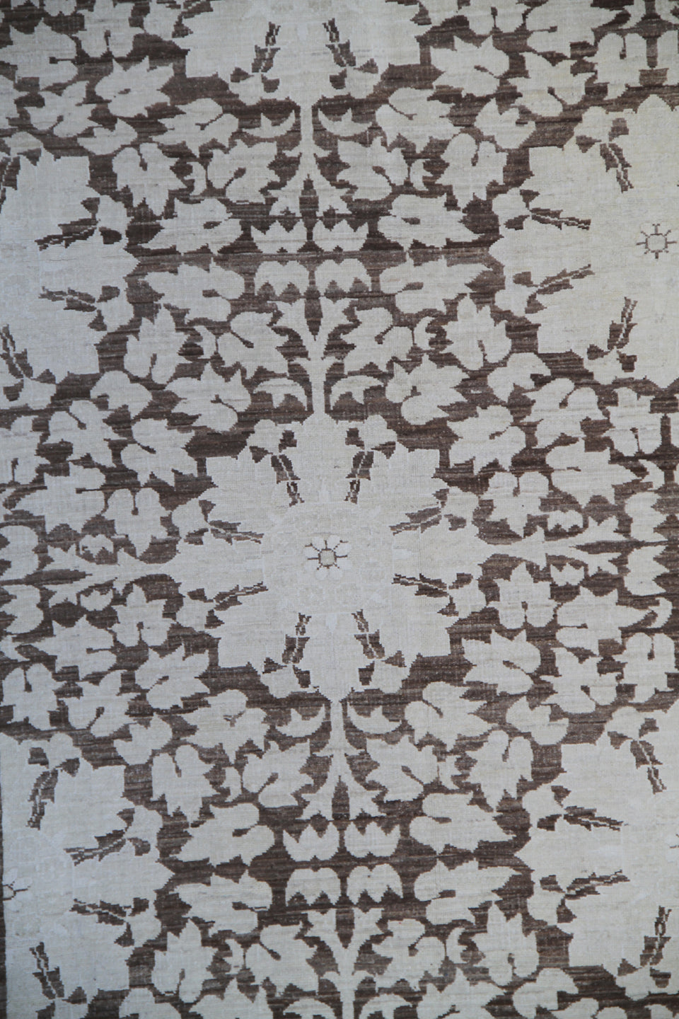 5'x25' Ariana Transitional Runner Rug – European Floral Design in Brown & Earthtones