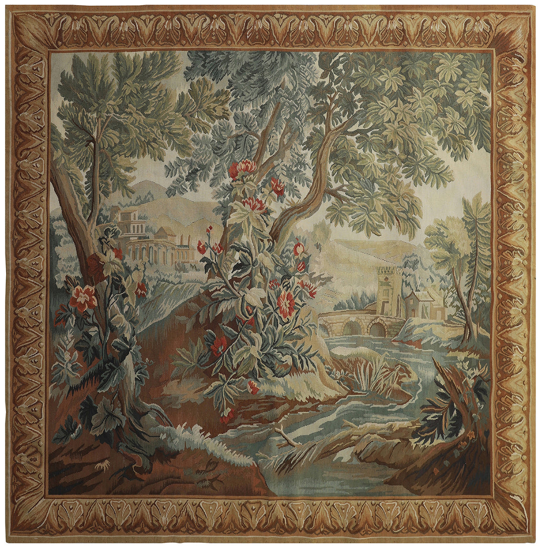 5'x5' Goblins Tapestry - Handwoven Contemporary European Art