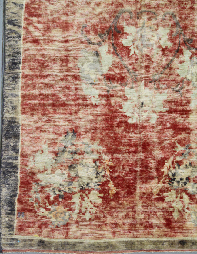  5'x7' Vintage Turkish Area Rug | Wool Turkish Rug