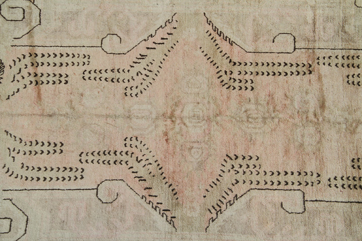 5'x9' Antique Samarkand | Vintage Khotan Rug