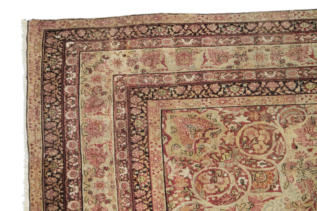 Antique-Persan-Medalion-Kermanshah-Rug