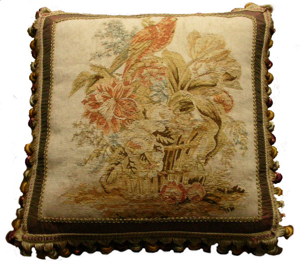 1.08 x 1.08 Handwoven Tapestry Pillow
