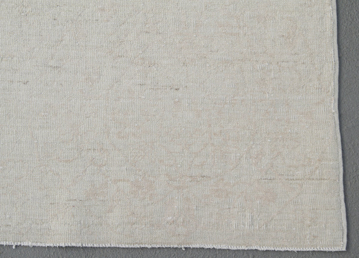 6'x7' Pale White Agra Rug | Hand-Knotted | Ariana Vintage Rug