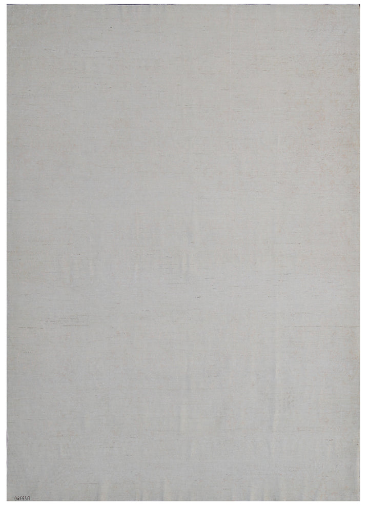 6'x7' Pale White Agra Rug | Hand-Knotted | Ariana Vintage Rug