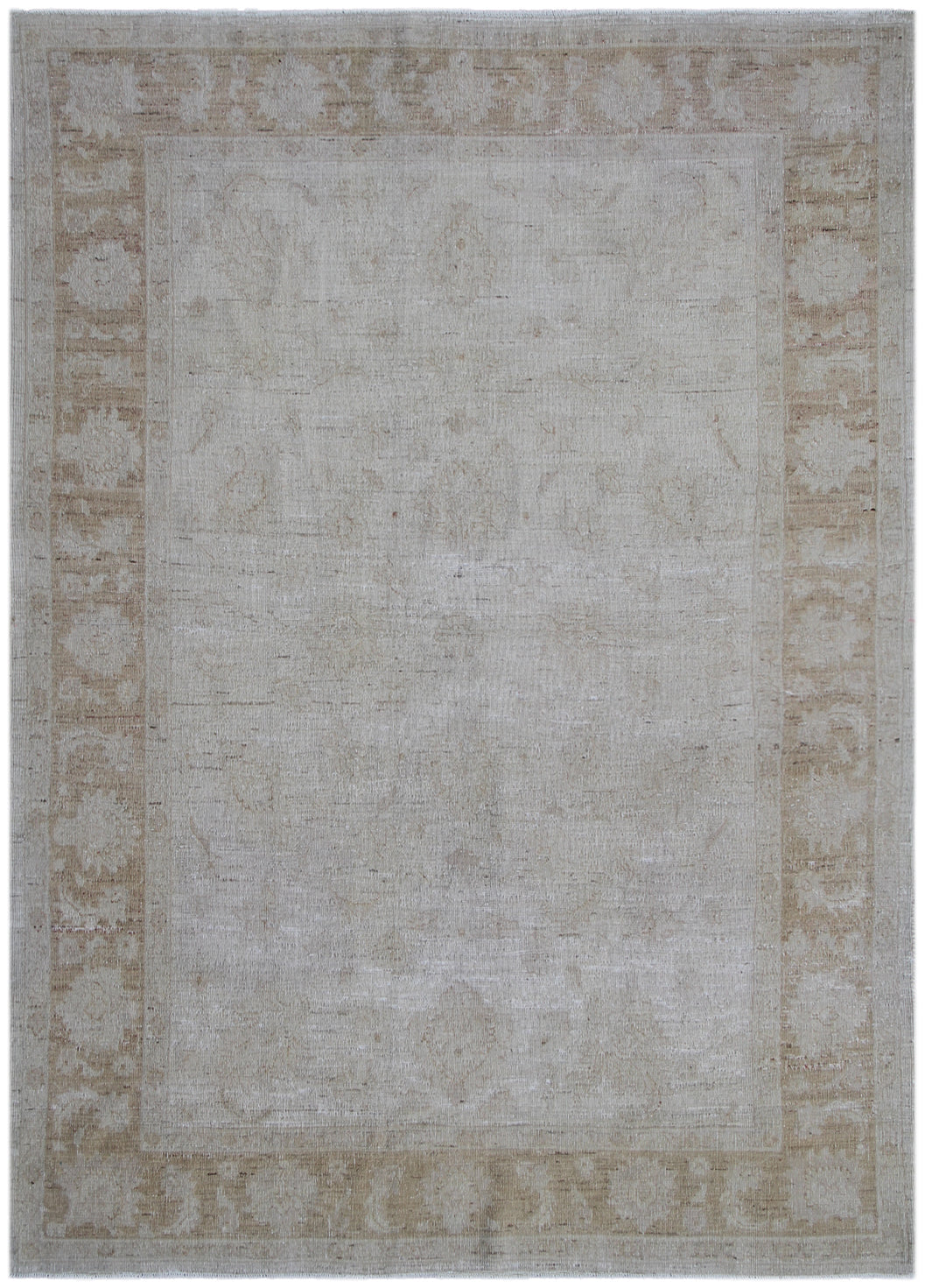 6'x8' Afghan Hand-Knotted Ariana Transitional Rug | Agra Design