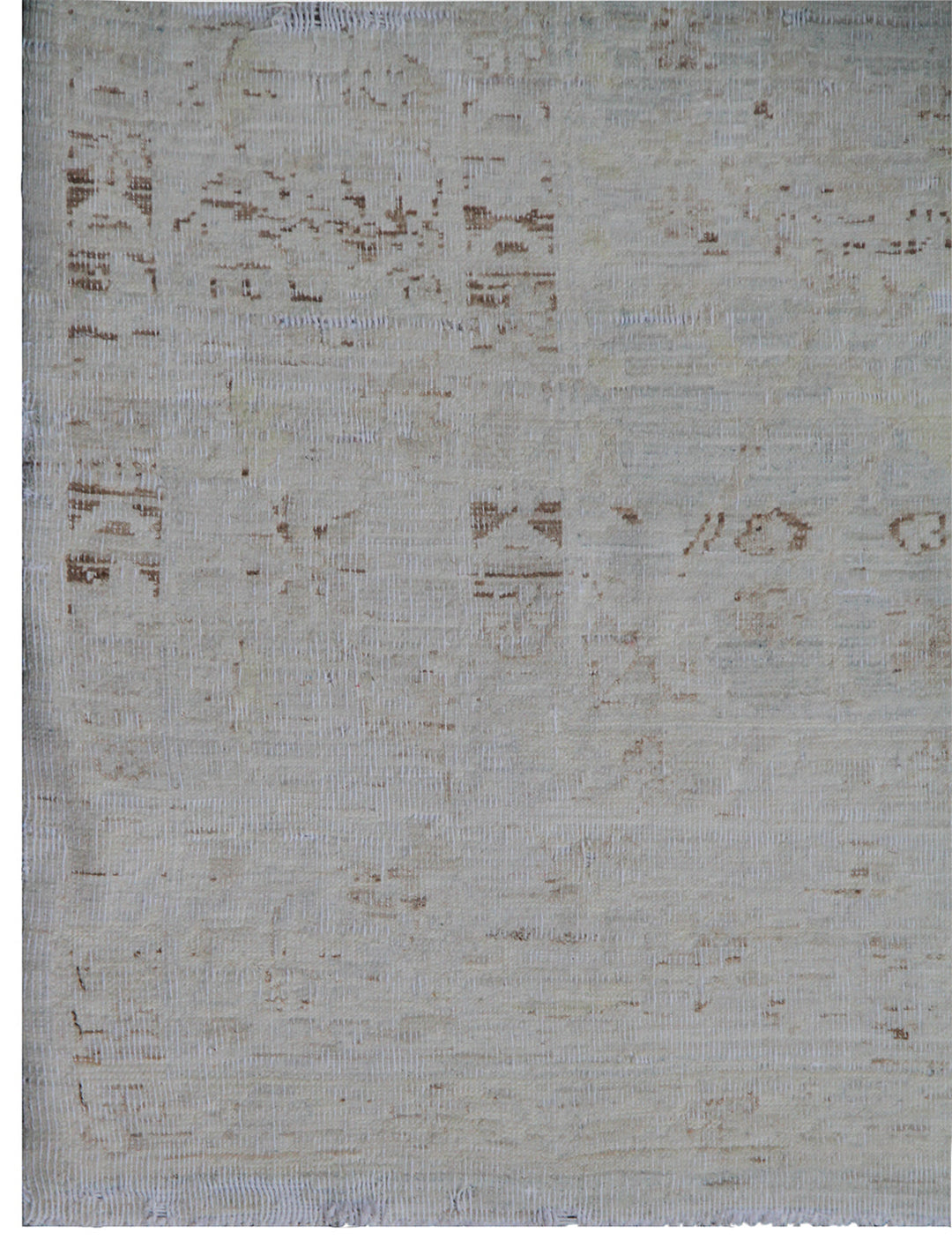 6'x8' Pale Abrash Brown Tabriz Rug | Hand-Knotted | Wool Rug